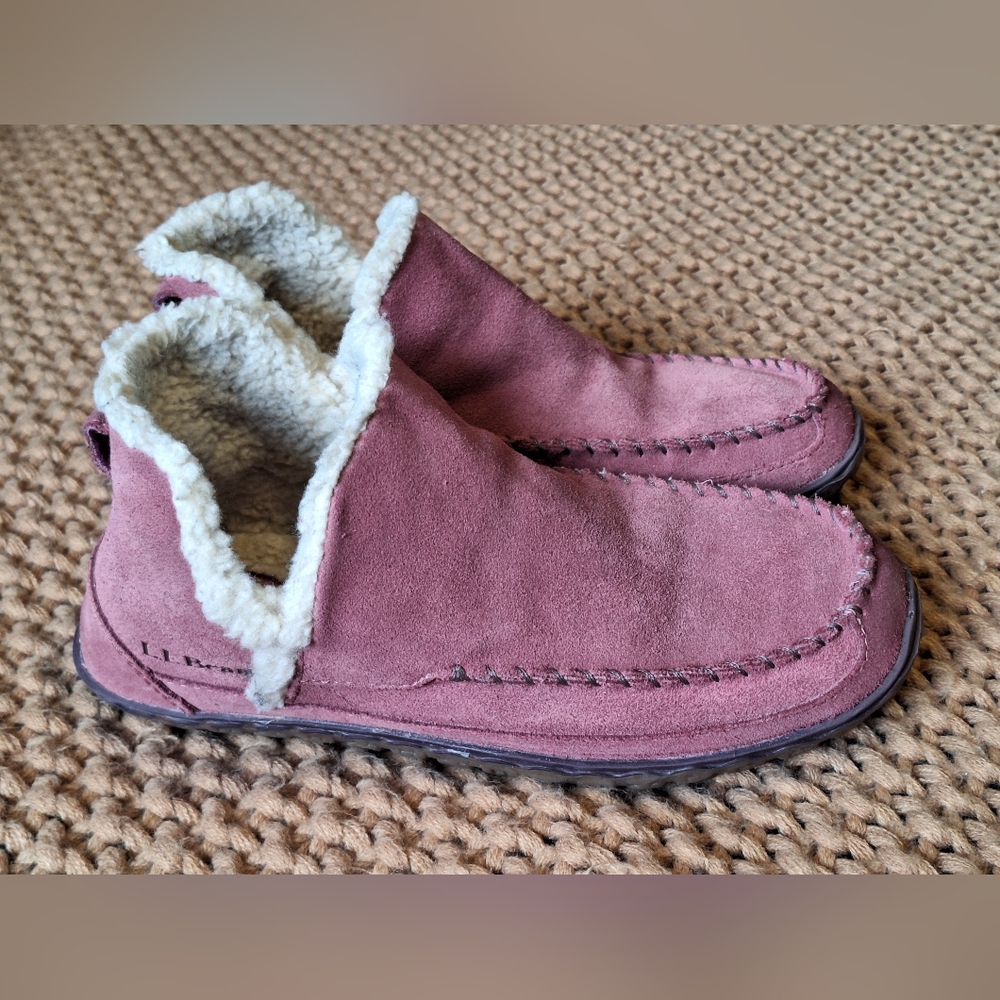 L.L Bean Women's Mountain Slippers, Boot Mocs - 7